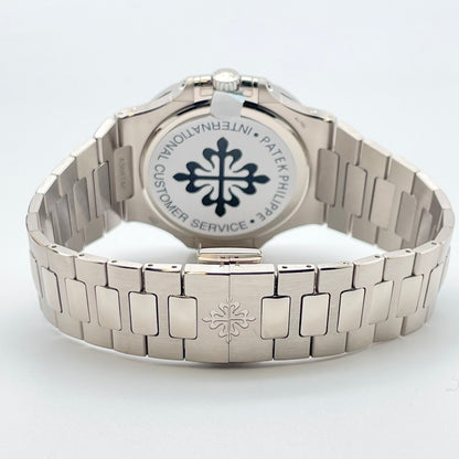 百达翡丽鹦鹉螺母万年历5740/1G-001蓝色40mm