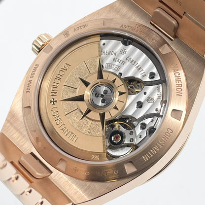 江诗丹顿4520v / 210r - b705蓝色玫瑰金41毫米