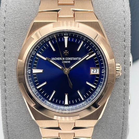 江诗丹顿4520v / 210r - b705蓝色玫瑰金41毫米