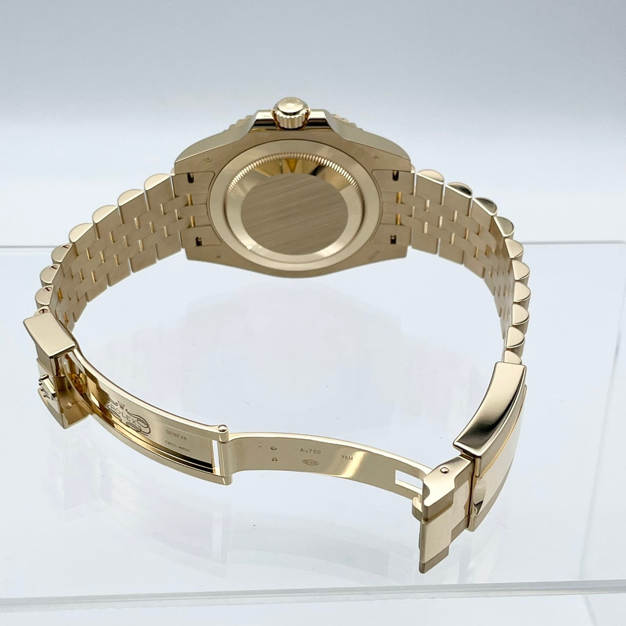 プレオウンド ロレックス GMTマスターII 126718GRNR イエローゴールド ジュビリーブレス ブラック 40mm