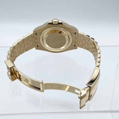 プレオウンド ロレックス GMTマスターII 126718GRNR イエローゴールド ジュビリーブレス ブラック 40mm