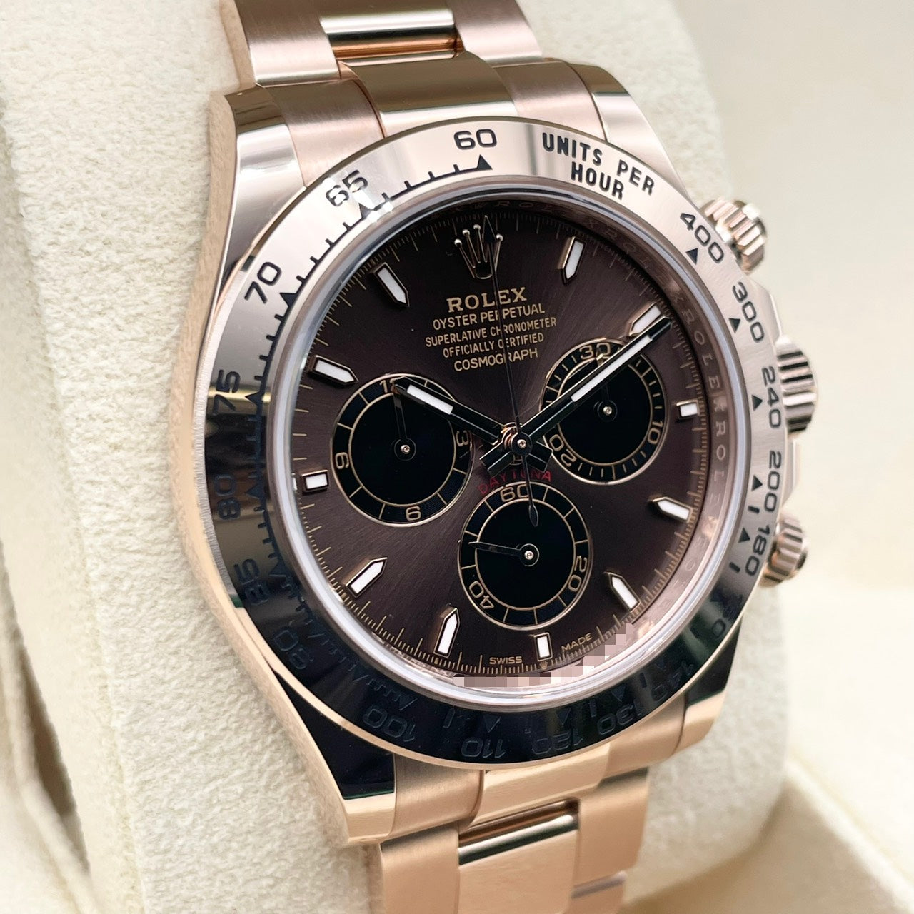 プレオウンド ロレックス デイトナ 126505 チョコレート・ブラック 40mm