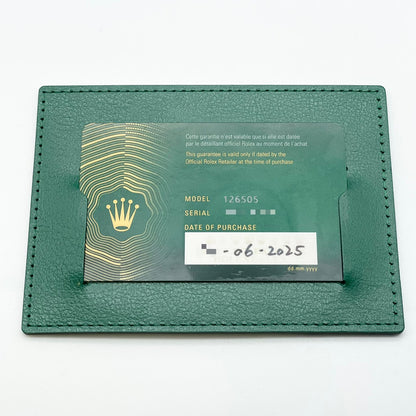 プレオウンド ロレックス デイトナ 126505 チョコレート・ブラック 40mm