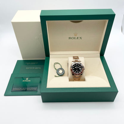 プレオウンド ロレックス GMTマスターII 126715CHNR エバーローズゴールド ブラック 40mm