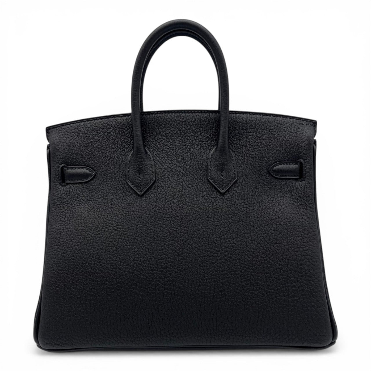 プレオウンドエルメス バーキン 25 ノワール トゴ ゴールド金具 K刻印