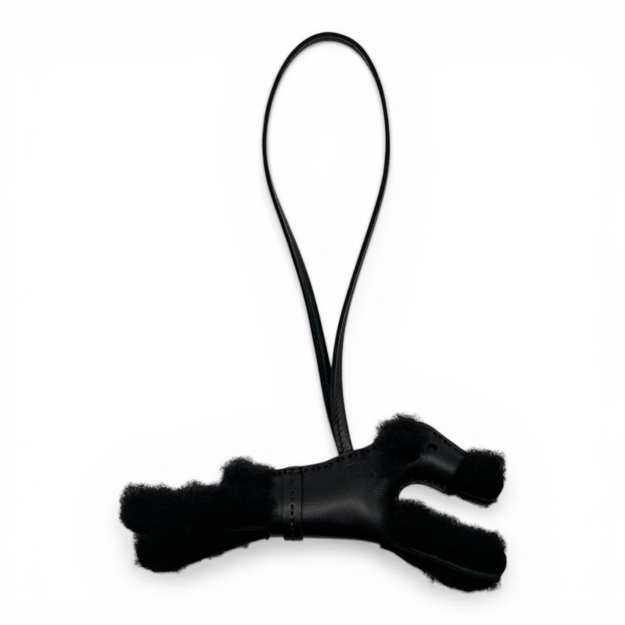 プレオウンドエルメス バディ パンク チャーム ノワール アニョーミロ シルバー金具 B刻印