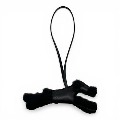 プレオウンドエルメス バディ パンク チャーム ノワール アニョーミロ シルバー金具 B刻印