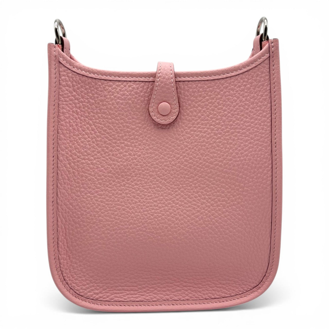 プレオウンドエルメス ミニエヴリン アマゾーヌ TPM ローズサクラ トリヨンクレマンス シルバー金具 K刻印